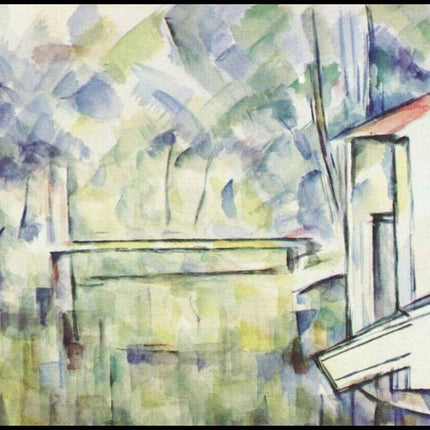 Paul Cézanne - Moulin sur une Rivière