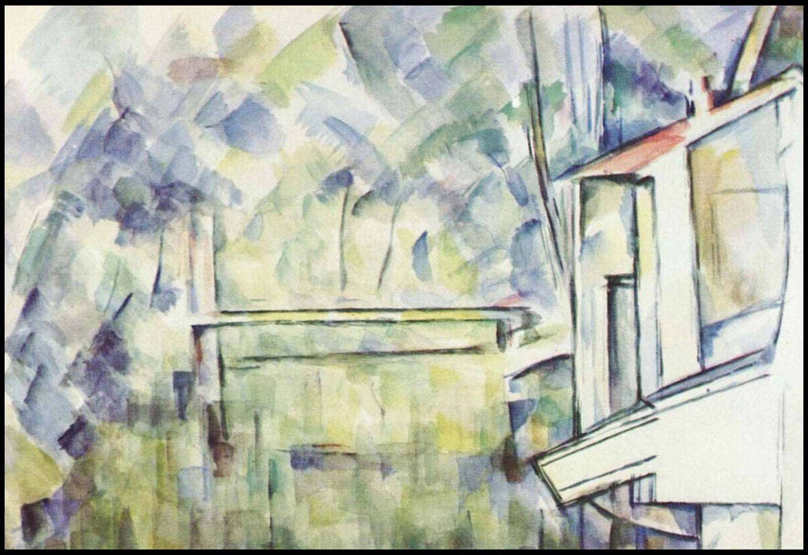 Paul Cézanne - Moulin sur une Rivière