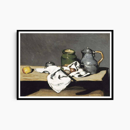 Paul Cézanne - Nature Morte à la Bouilloire