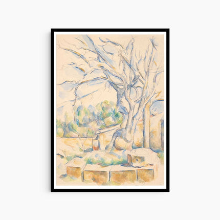 Paul Cézanne - Pistachio Tree at Château Noir