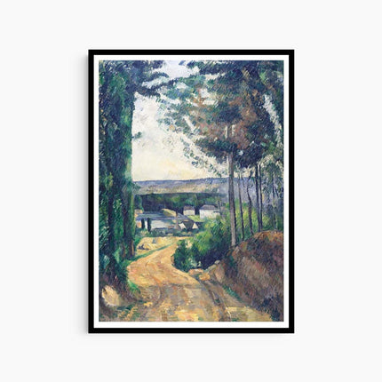 Paul Cézanne - Road Leading to the Lake