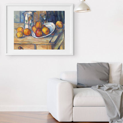 Paul Cézanne - Still Life with Milk Jug and Fruit