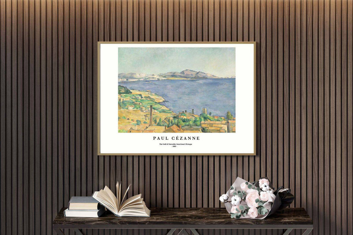 Paul Cézanne - The Gulf of Marseilles Seen from L’Estaque Poster