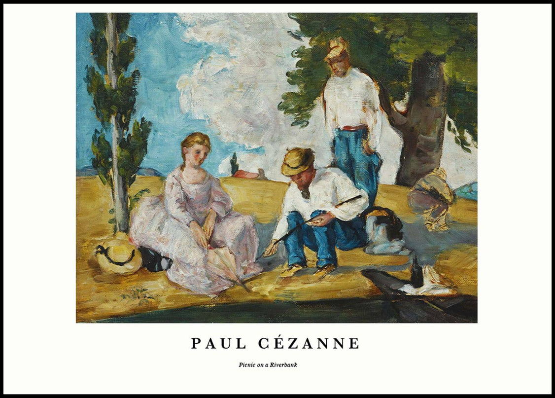 Paul Cézanne - The Pond Poster