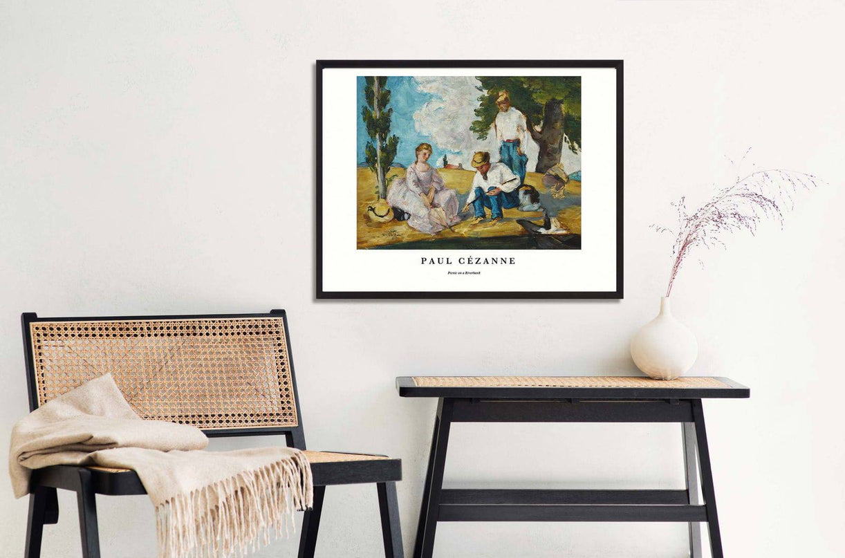 Paul Cézanne - The Pond Poster