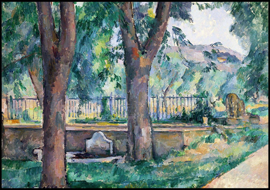 Paul Cézanne - The Pool at Jas de Bouffan