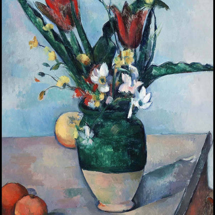Paul Cézanne - The Vase of Tulips