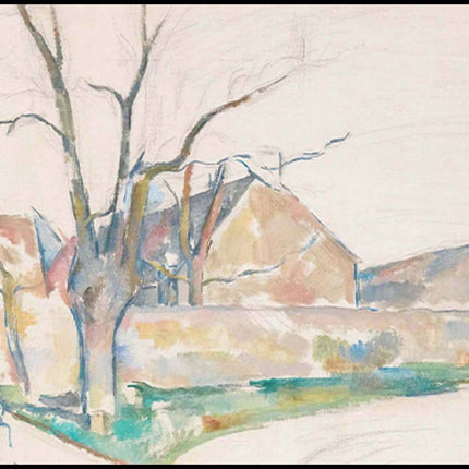 Paul Cézanne - Winter Landscape
