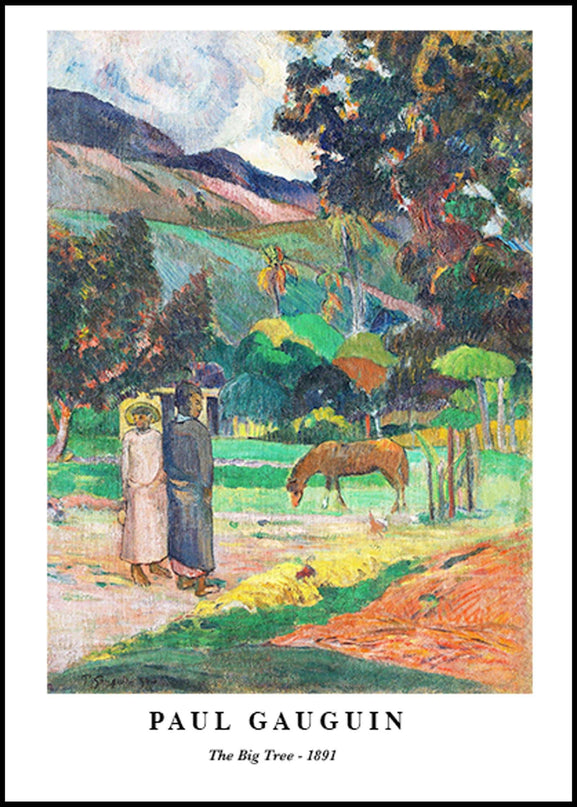 Paul Gauguin- The Big Tree Poster