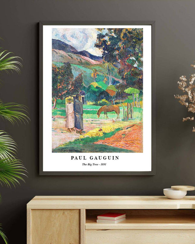 Paul Gauguin- The Big Tree Poster