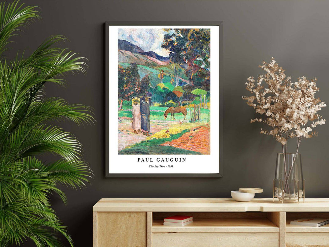 Paul Gauguin- The Big Tree Poster