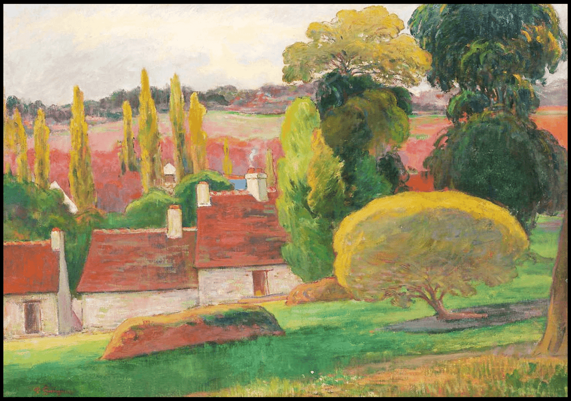 Paul Gauguin - A Farm in Brittany