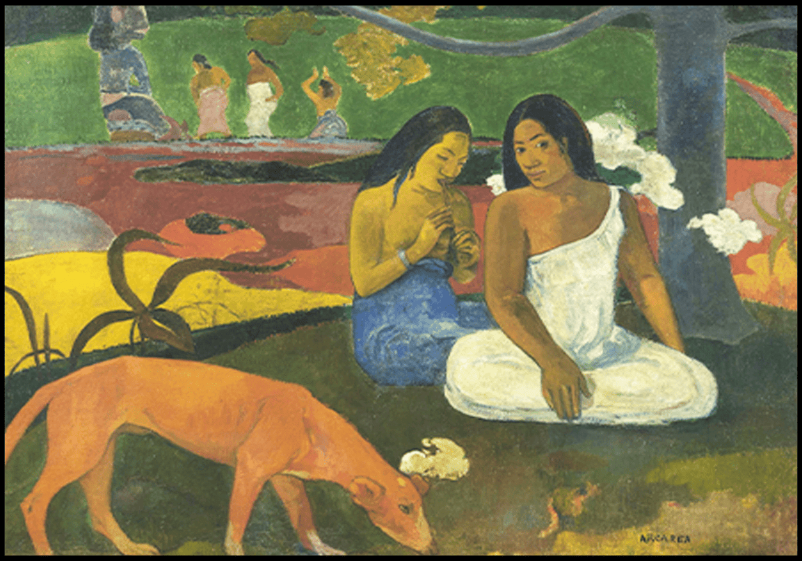 Paul Gauguin - Arearea 'Joyfulness'