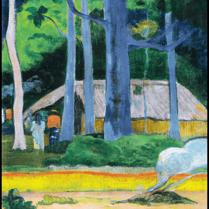Paul Gauguin - Cabane Sous Les Arbes