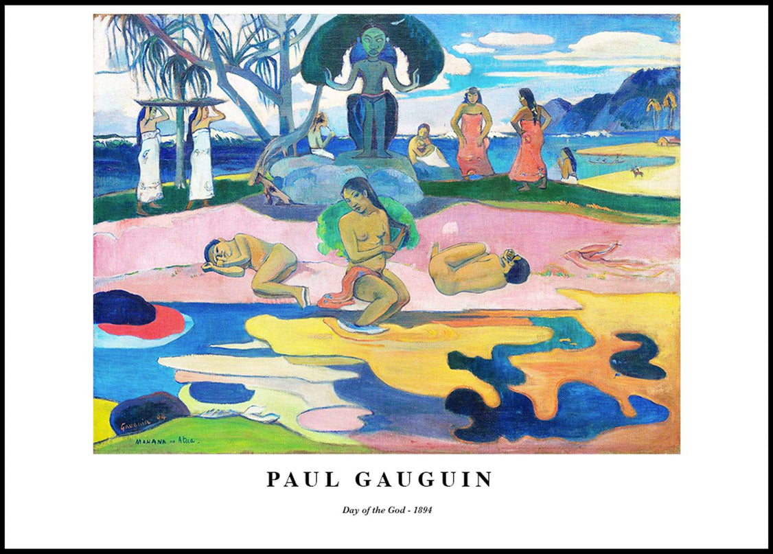 Paul Gauguin - Day of the God Poster