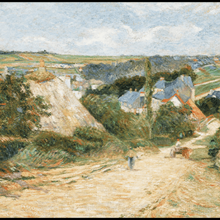 Paul Gauguin - Entrance to the Village of Osny