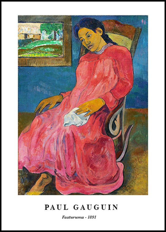 Paul Gauguin - Faaturuma Poster