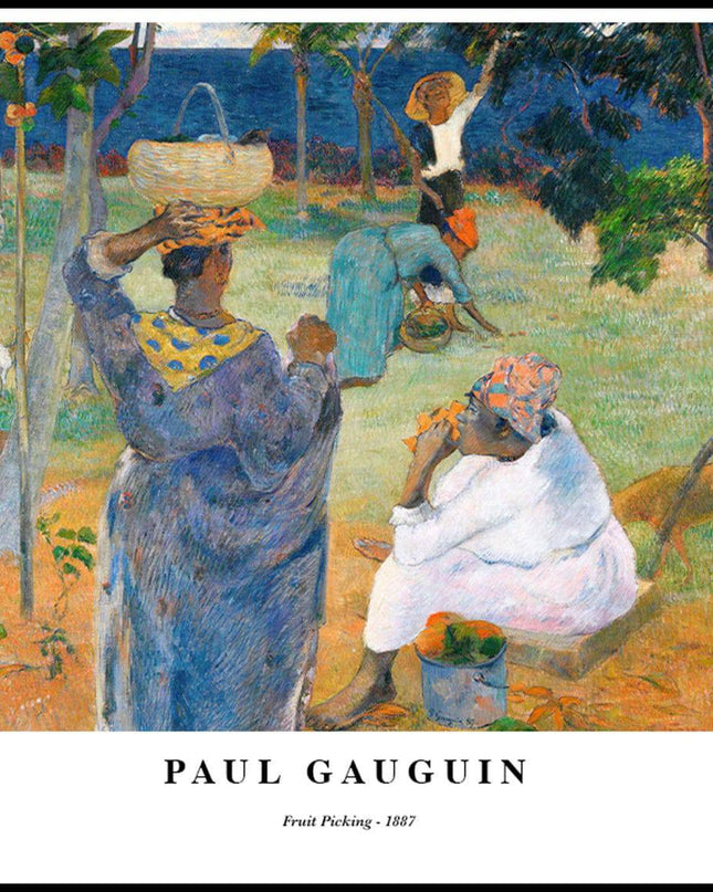 Paul Gauguin - Fruit Picking Poster