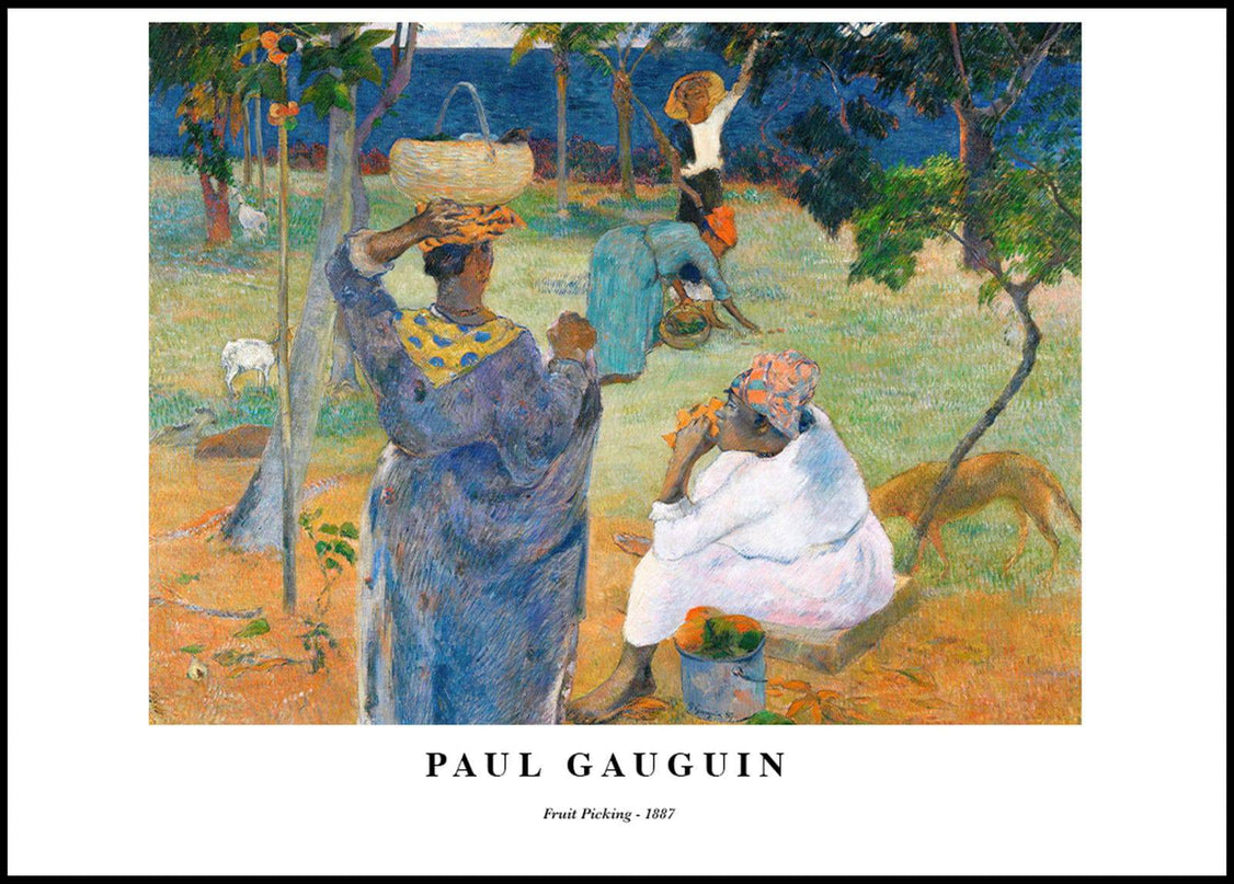 Paul Gauguin - Fruit Picking Poster