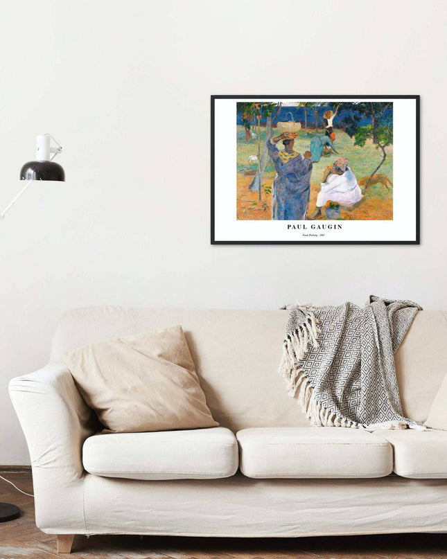 Paul Gauguin - Fruit Picking Poster