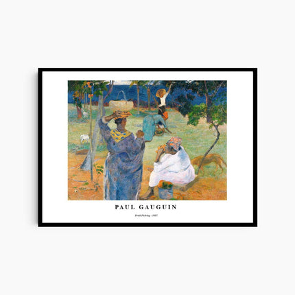 Paul Gauguin - Fruit Picking Poster
