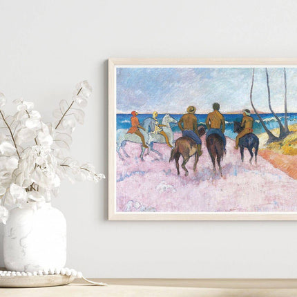 Paul Gauguin - Horseman on the Beach
