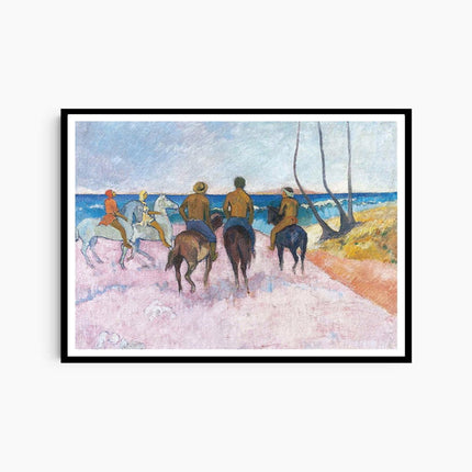 Paul Gauguin - Horseman on the Beach