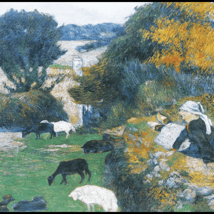 Paul Gauguin - La Bergère Bretonne
