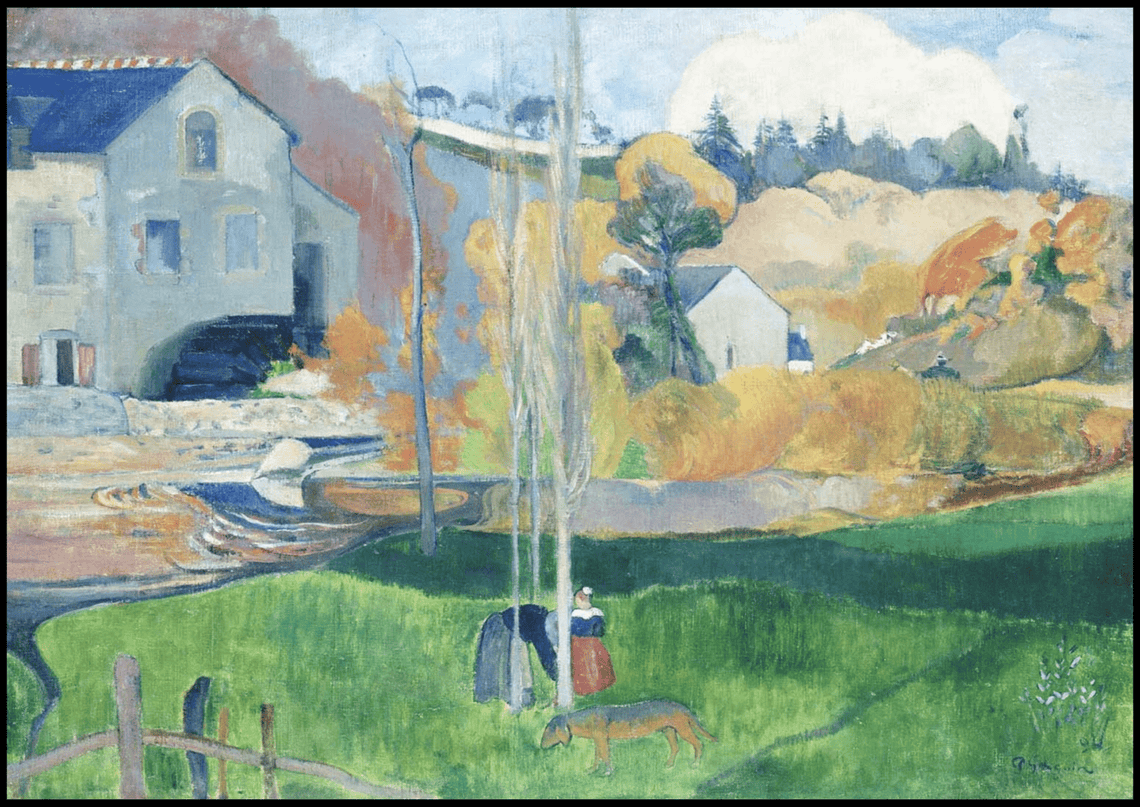 Paul Gauguin - Le Moulin David