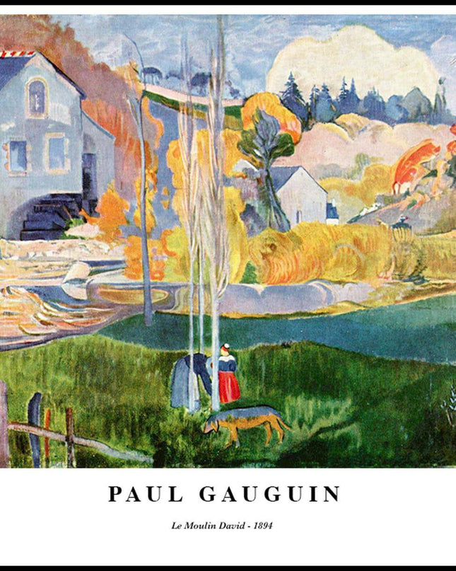 Paul Gauguin - Le Moulin David Poster