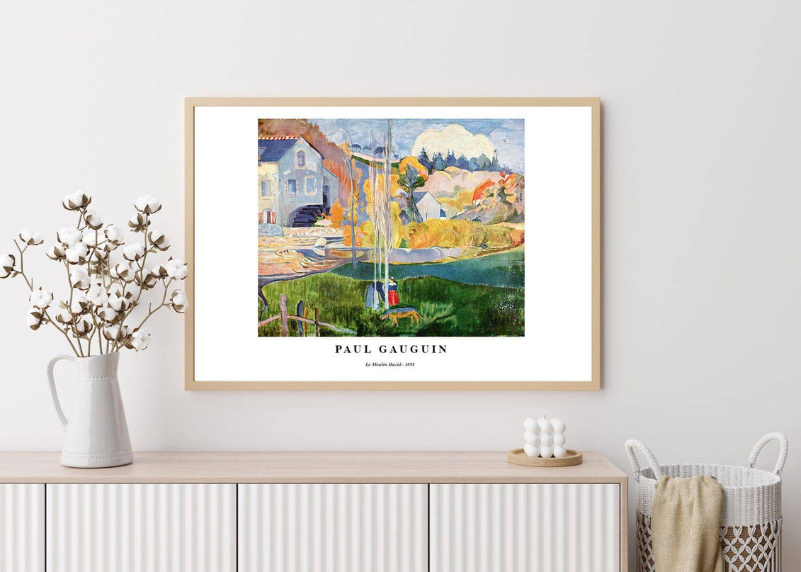 Paul Gauguin - Le Moulin David Poster
