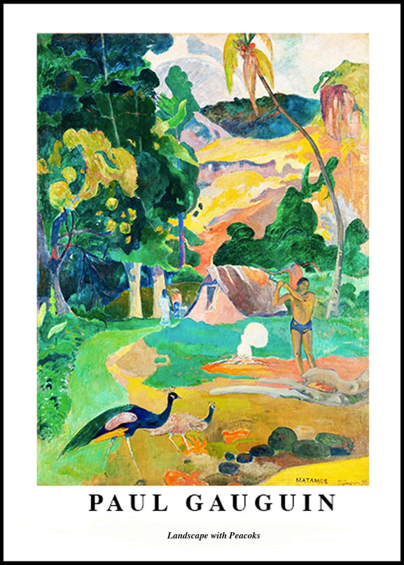 Paul Gauguin - Matamoe Poster