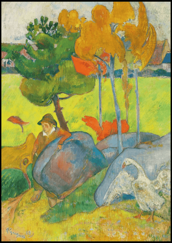 Paul Gauguin - Petit Breton à L'oie