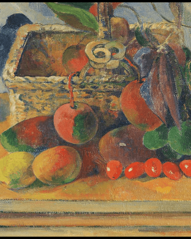 Paul Gauguin - Still Life with Basket and Fruits