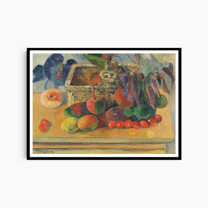Paul Gauguin - Still Life with Basket and Fruits