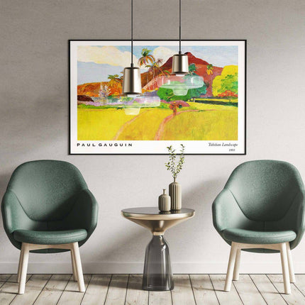 Paul Gauguin - Tahitian Landscape No 2 Poster