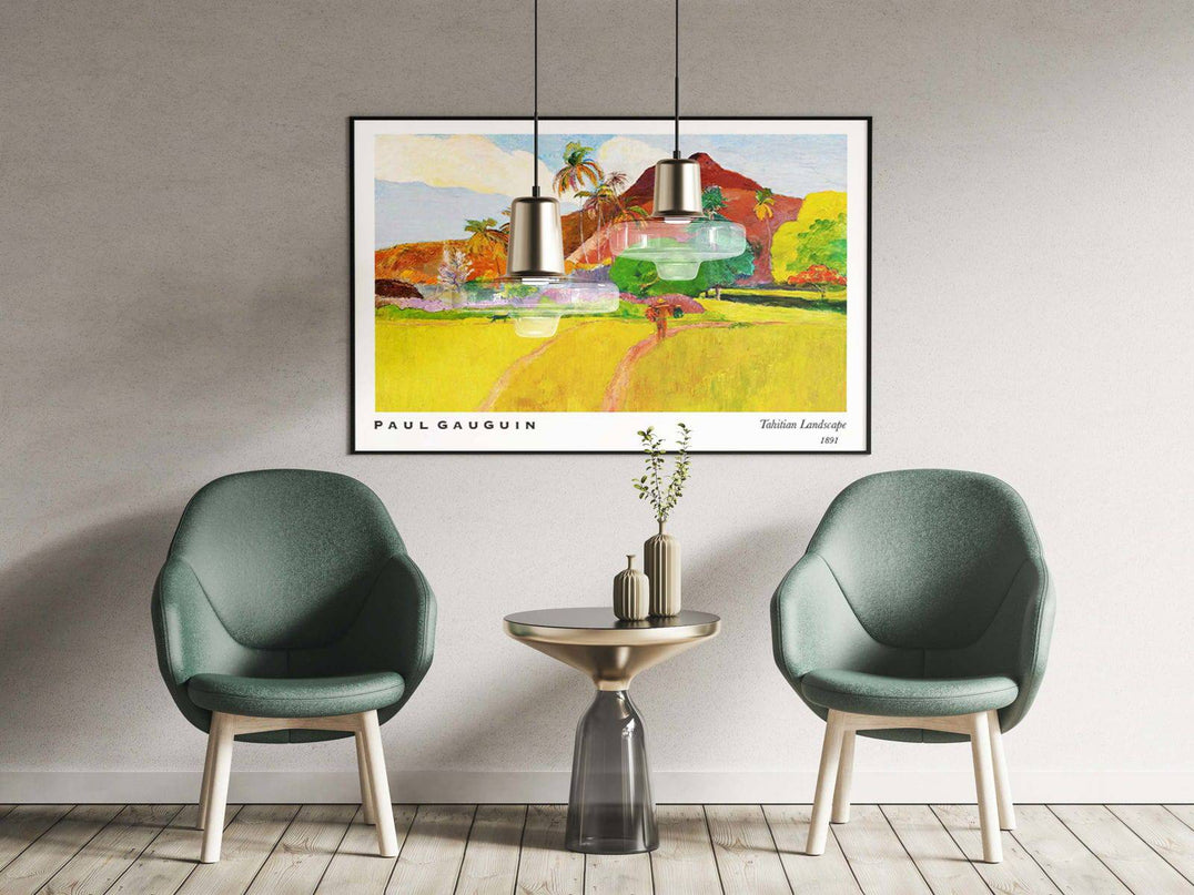 Paul Gauguin - Tahitian Landscape No 2 Poster