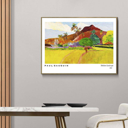 Paul Gauguin - Tahitian Landscape No 2 Poster
