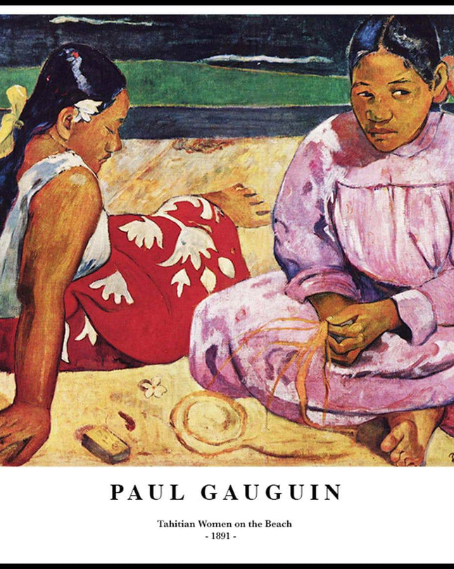 Paul Gauguin - Tahitian Woman on the Beach Poster