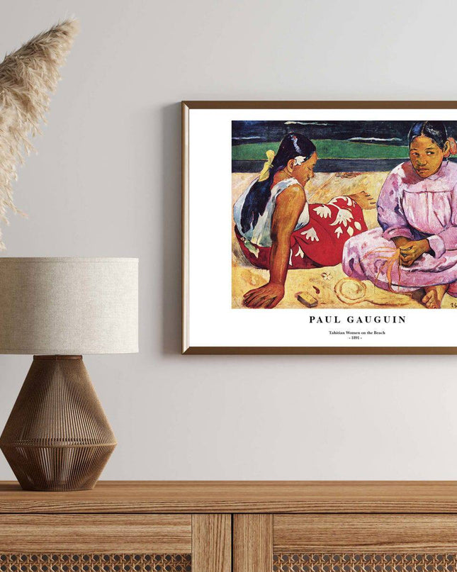 Paul Gauguin - Tahitian Woman on the Beach Poster