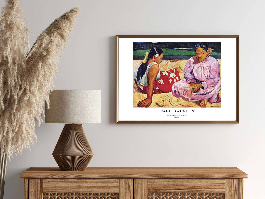 Paul Gauguin - Tahitian Woman on the Beach Poster
