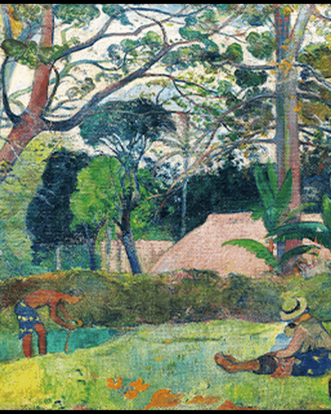 Paul Gauguin - Te Raau Rahi 'The Big Tree'
