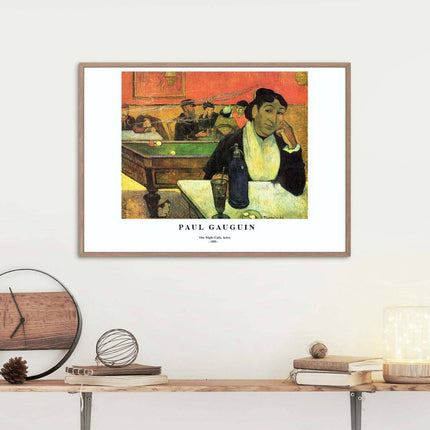 Paul Gauguin - The Night Cafe Arles Poster