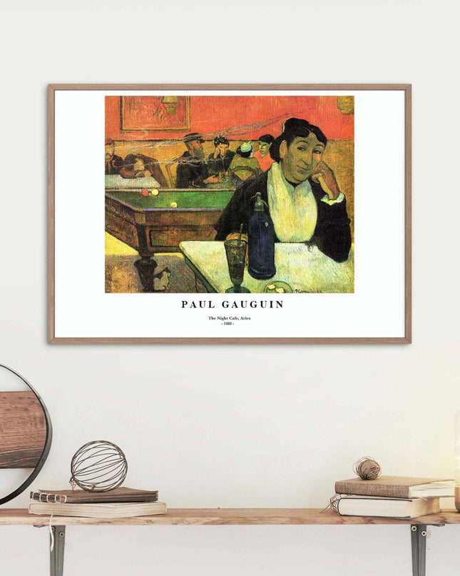 Paul Gauguin - The Night Cafe Arles Poster