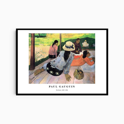 Paul Gauguin - The Siesta Poster