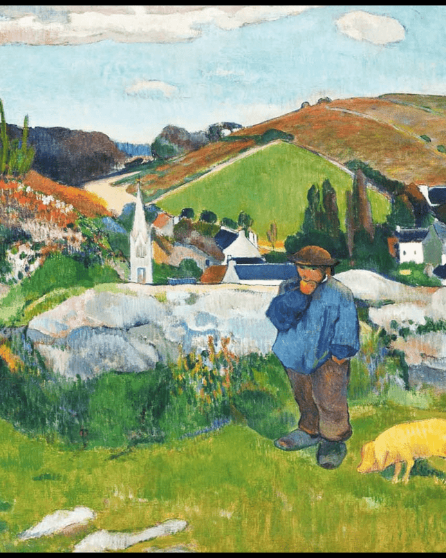 Paul Gauguin - The Swineherd