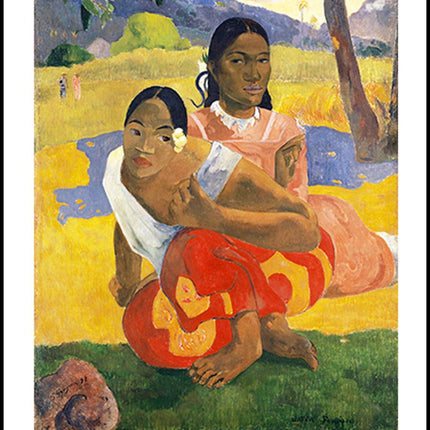 Paul Gauguin - When Will You Marry? Poster