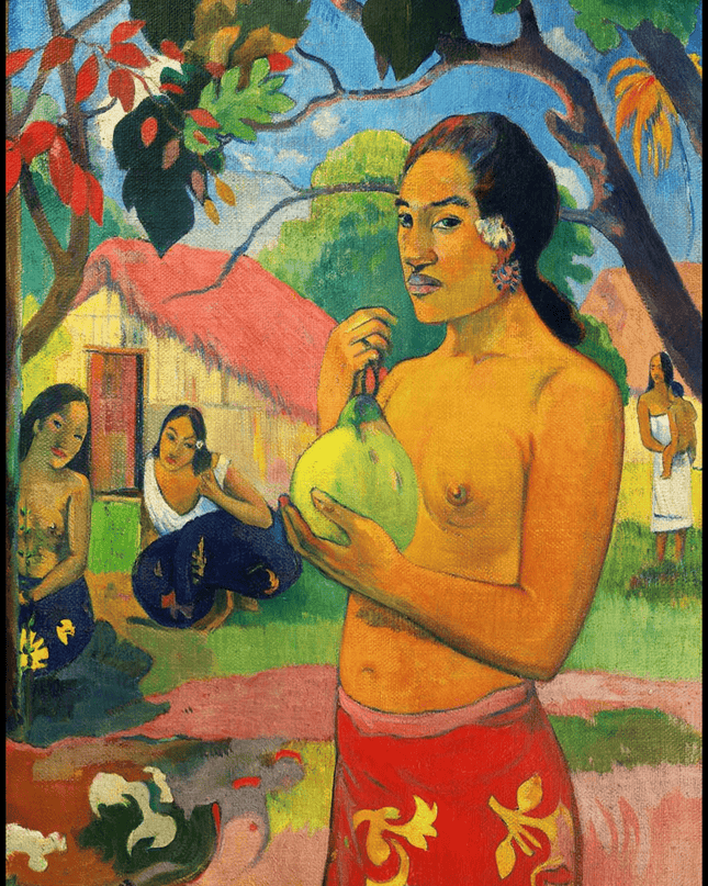 Paul Gauguin - Woman Holding a Fruit