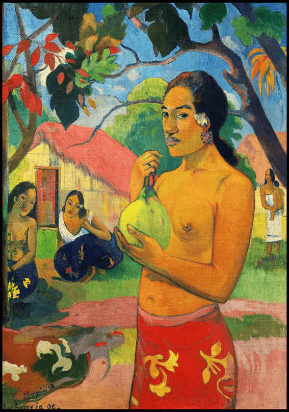 Paul Gauguin - Woman Holding a Fruit