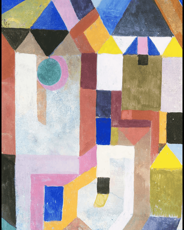 Paul Klee - Colorful Architecture